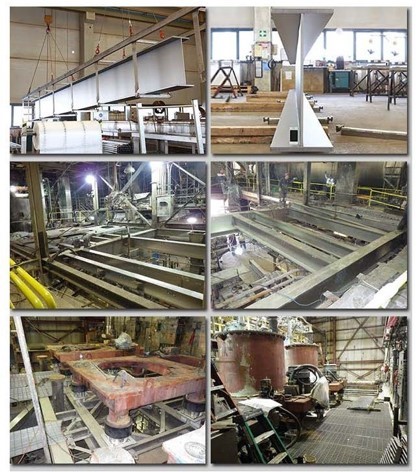 Metal Deck for Gas Plant